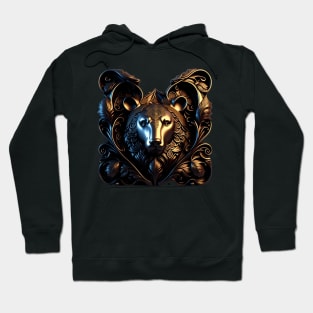 Just a Golden Bear Ornament Hoodie